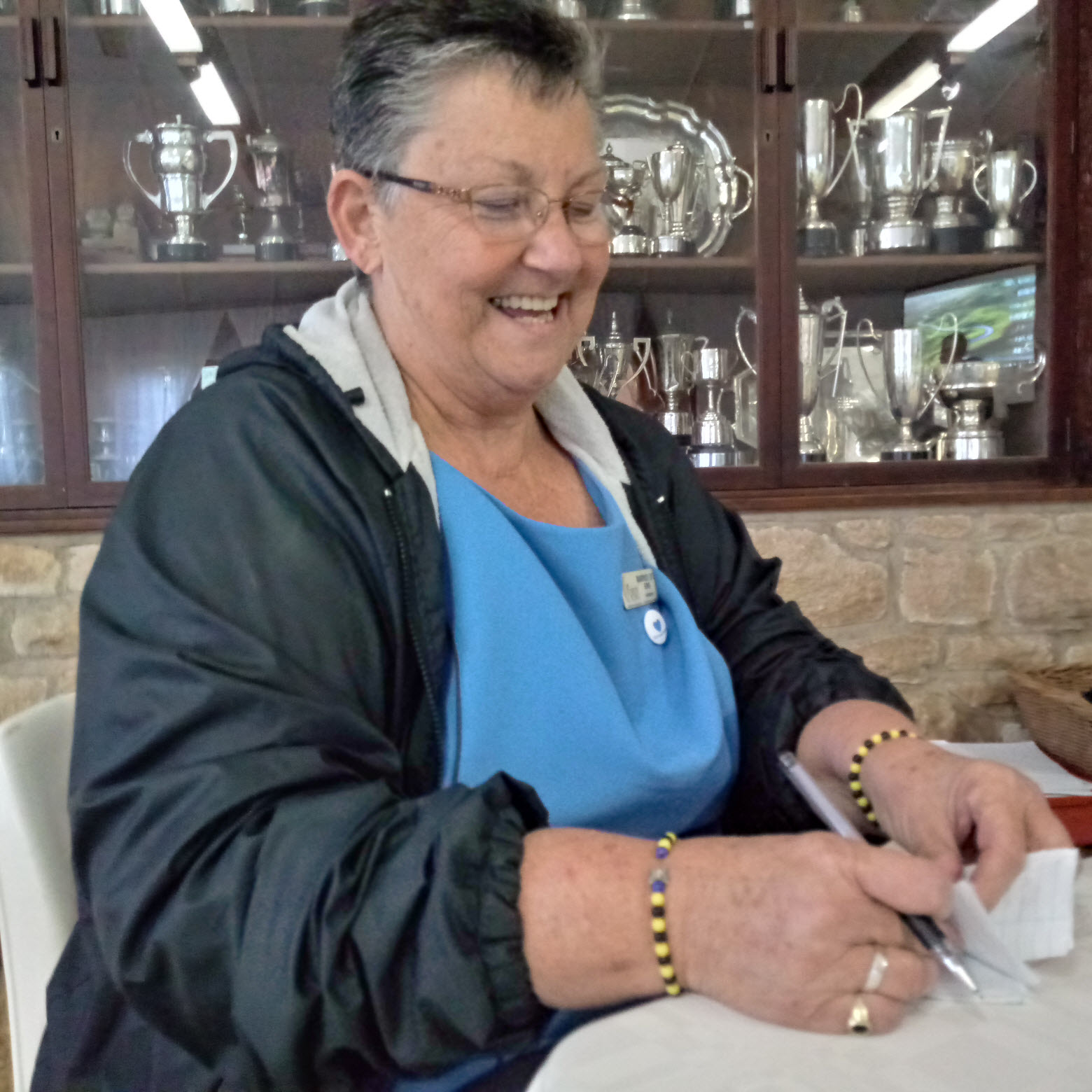 BT King, happy with the evening's turnout