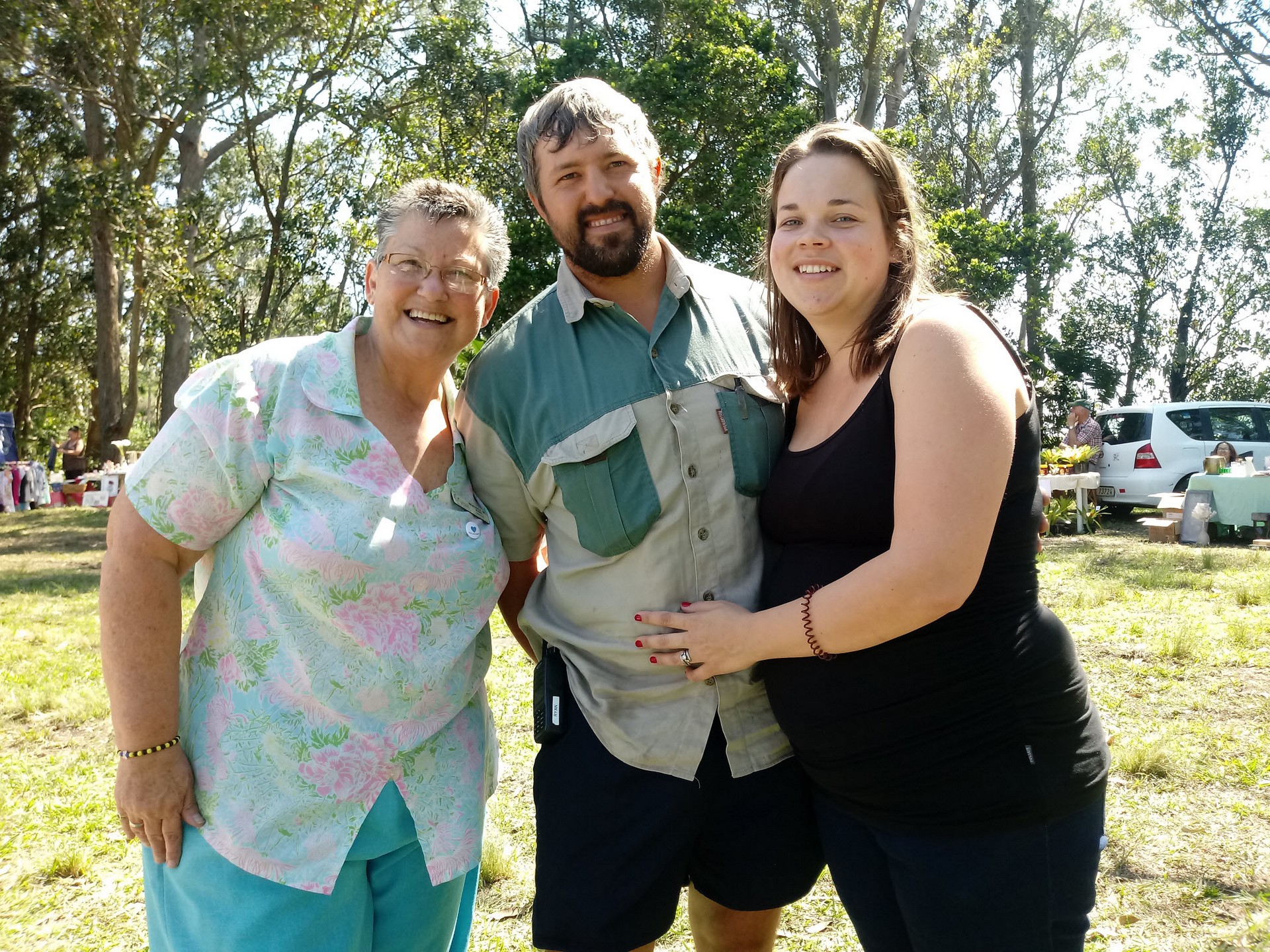 Bt King thanking Ryan and Dayna Mostert