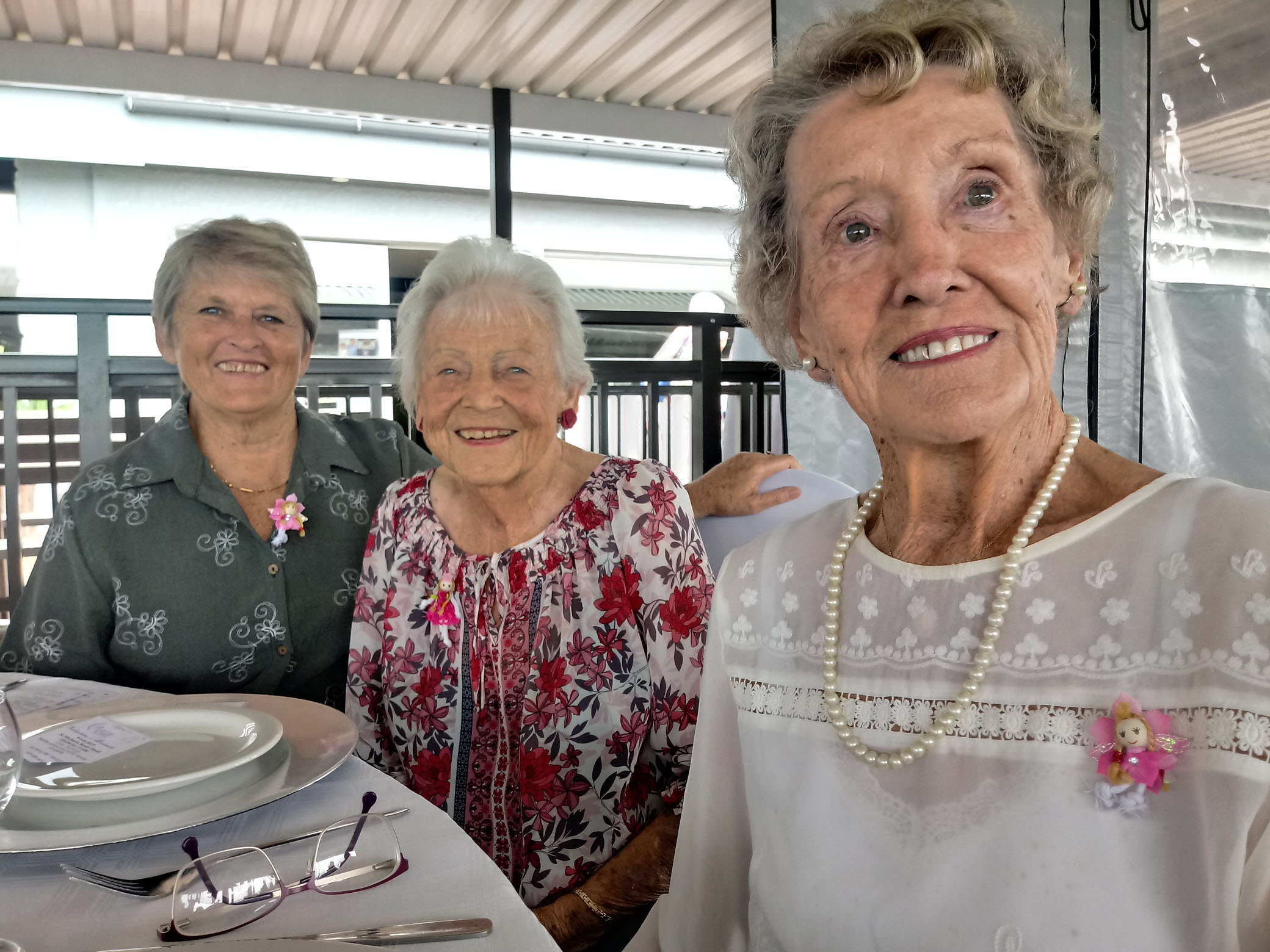 Carole Lloyd-Evans, Joan Hudson and Barbara Hall. Beloved supporters of hospice.