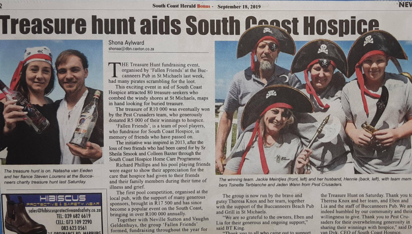 Fallen Friends Treasure Hunt 2019