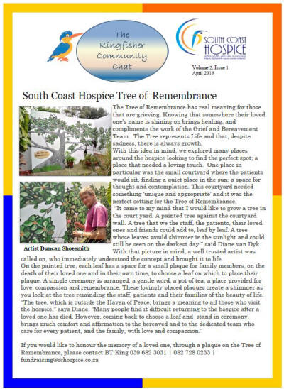 April 2019 Newsletter